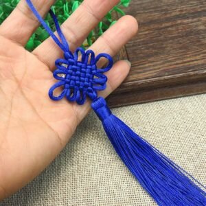 Plate Long Knot (Blue)